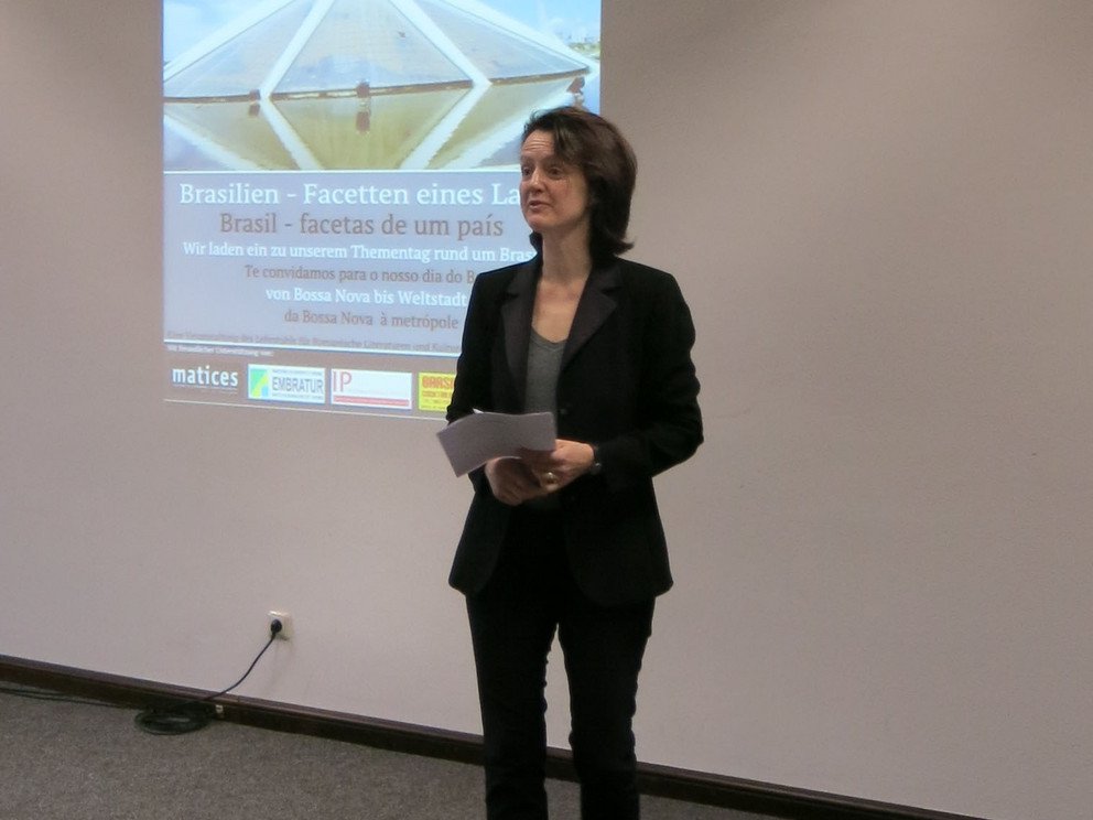 Er&ouml;ffnung des Dia do Brasil durch Prof. Dr. S. Hartwig