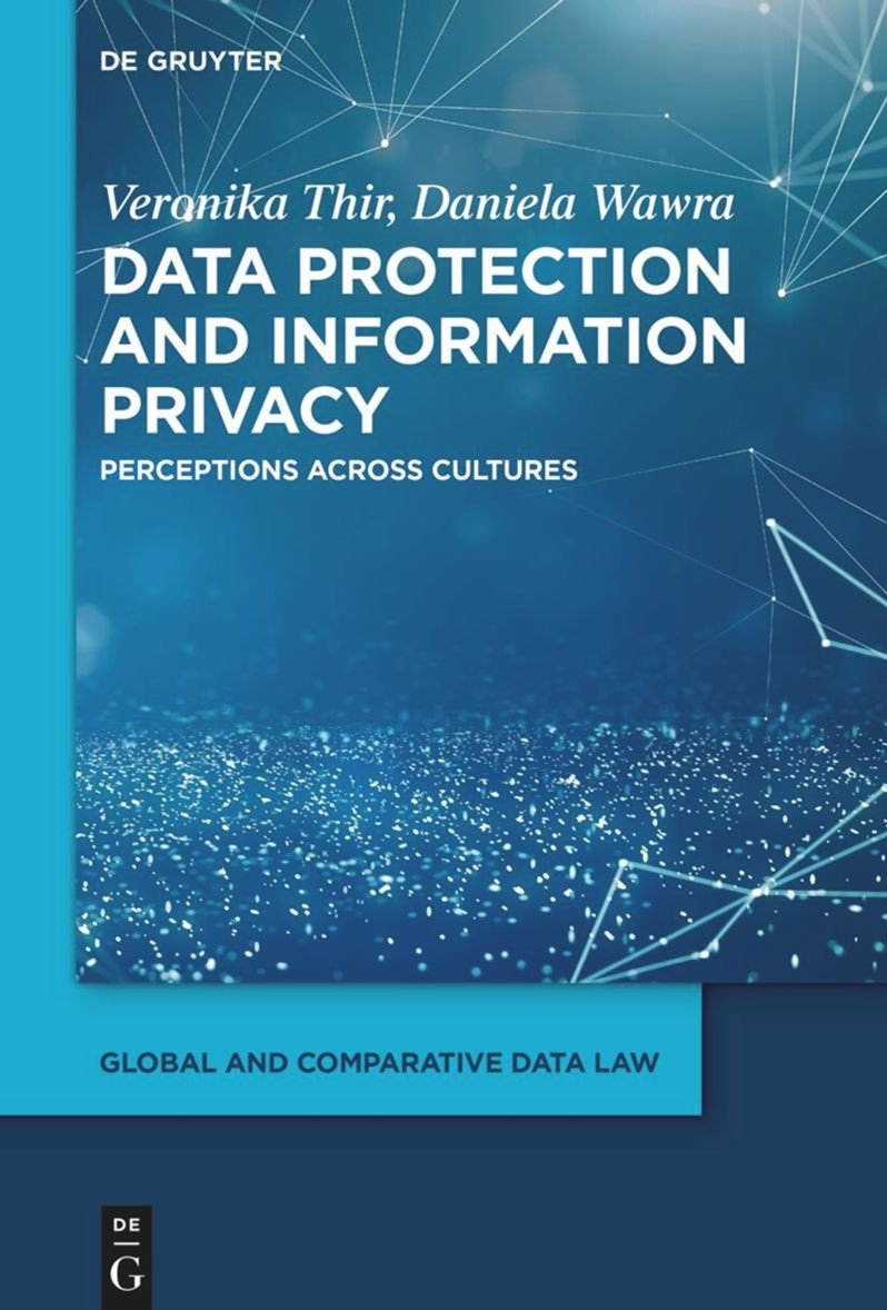 Buchcover: Data protection and information privacy