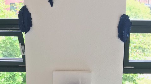 Kunst an einem Pfeiler