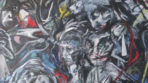 Bild Gegenst&auml;nde gemalt