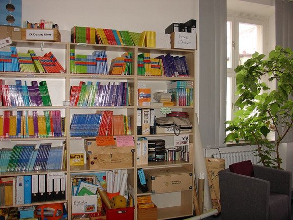 Raum und Materialien der Lernwerkstatt Religionsunterricht