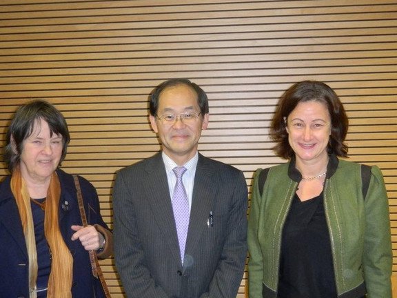Vortrag des japanischen Generalkonsuls Hidenao Yanagi zur japanischen Innen- und Au&szlig;enpolitik, November 2015