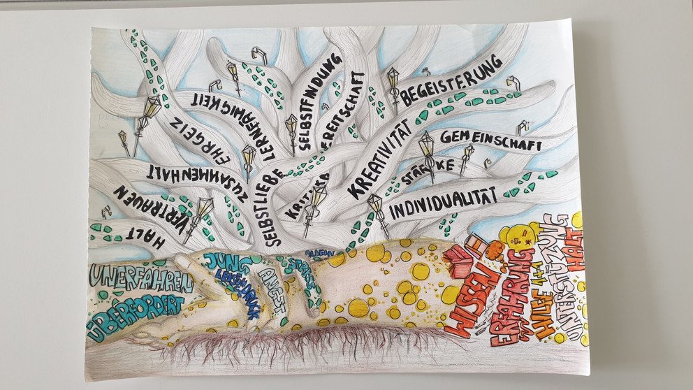 Bild einer Sch&uuml;lerin der Gisela-Schulen Passau Niedernburg; Foto: Florian Lechner