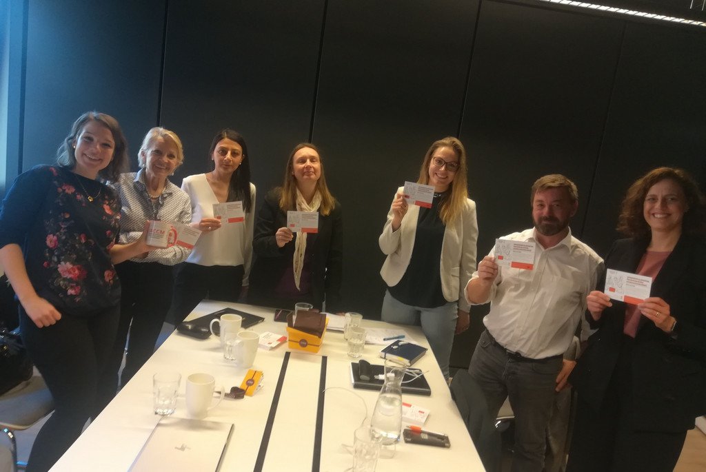 Sina Grosskopf beim IACCM Strategy Meeting an der Wirtschaftsuniversit&auml;t Wien