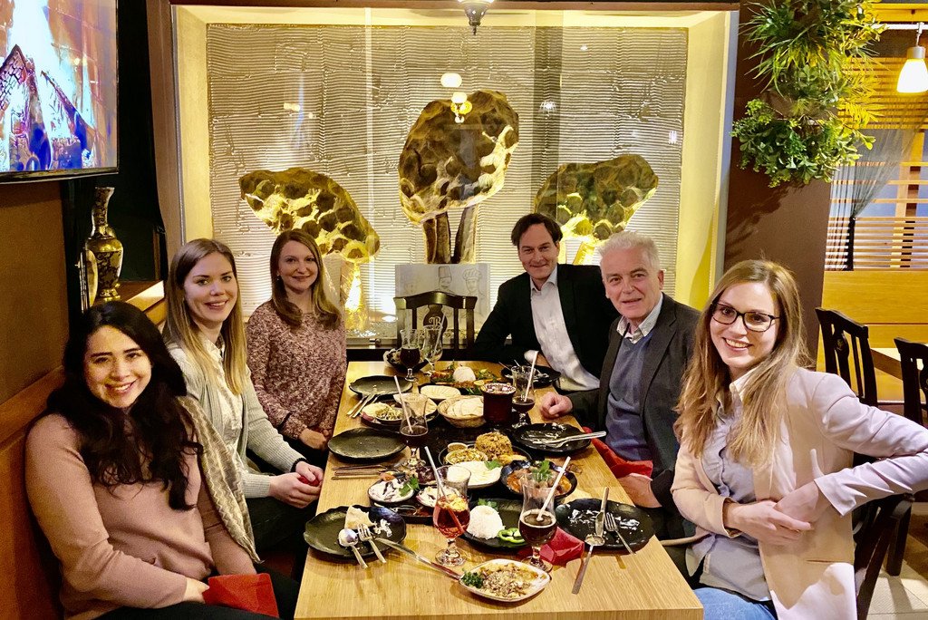 Essen zur 10 Jahrfeier