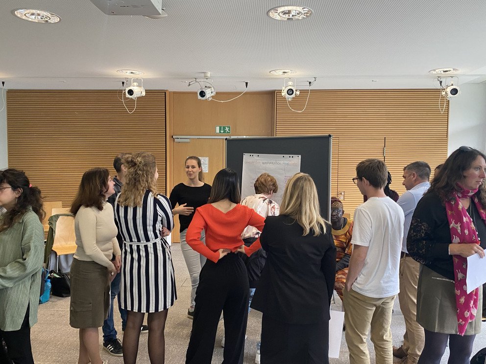 Conversations between participants 