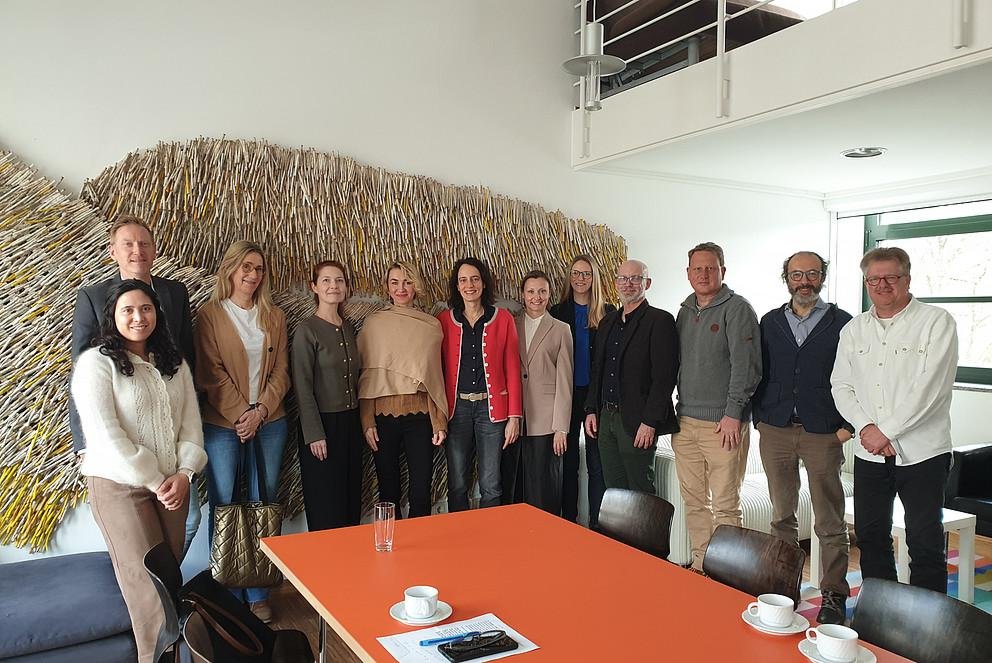 Gruppenfoto von Teilnehmern des PICAIS Coffee Talks