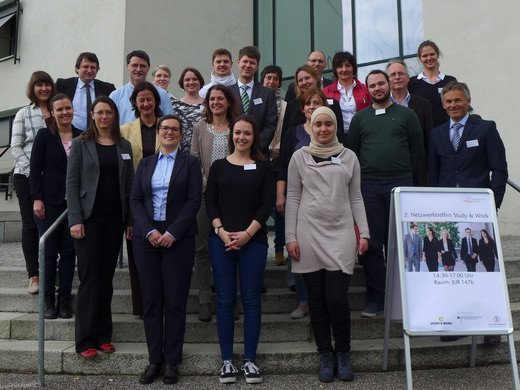Ergebnispr&auml;sentation im Projekt "Study & Work", Mai 2016