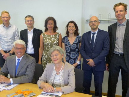 Besuch des Generalkonsuls der Niederlande Peter Vermeij, August 2017