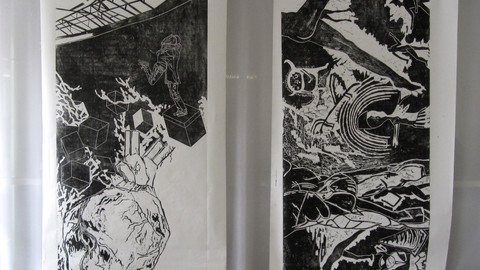 Druck >>250 x 122 cm