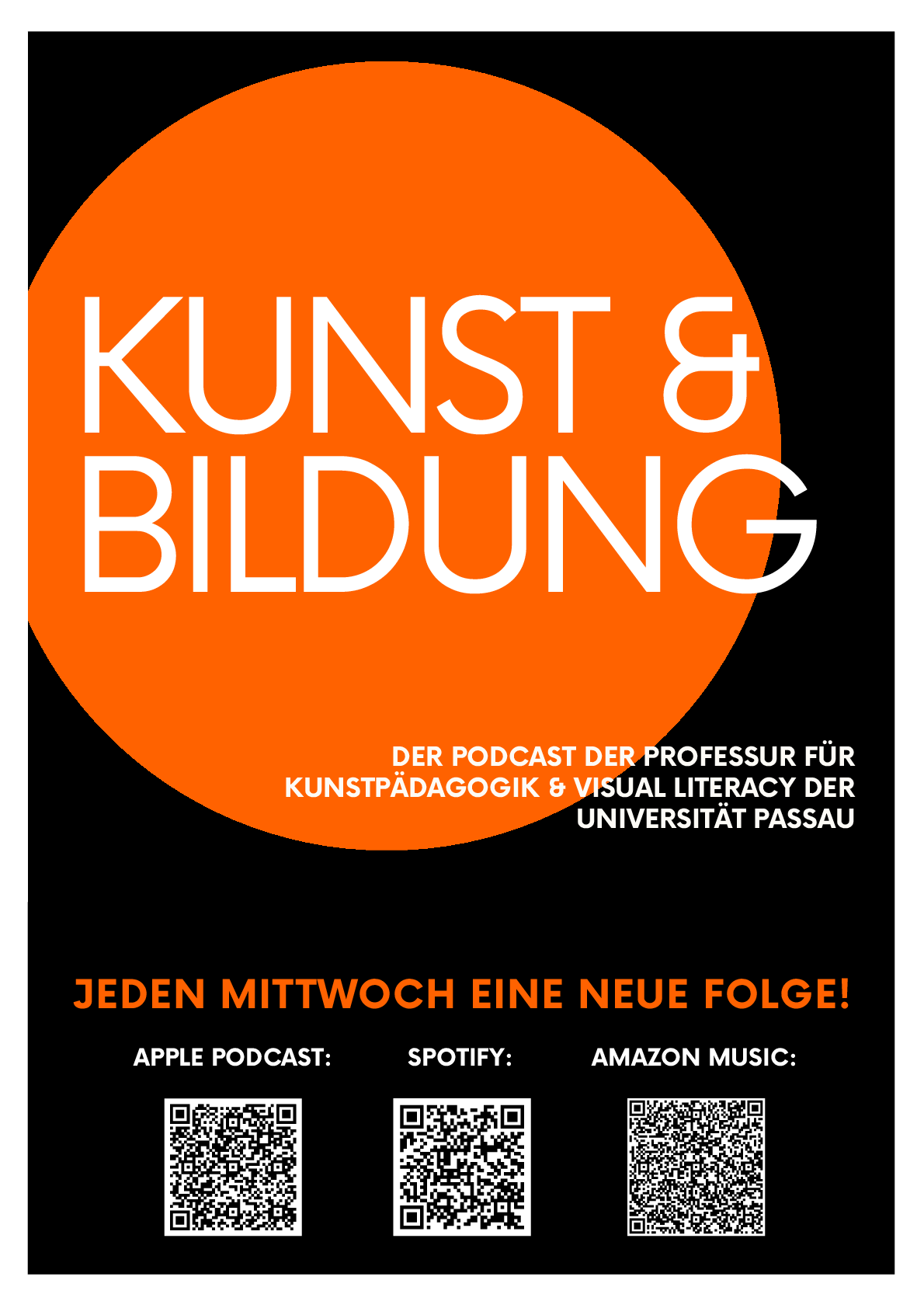 Plakat f&uuml;r den Podcast