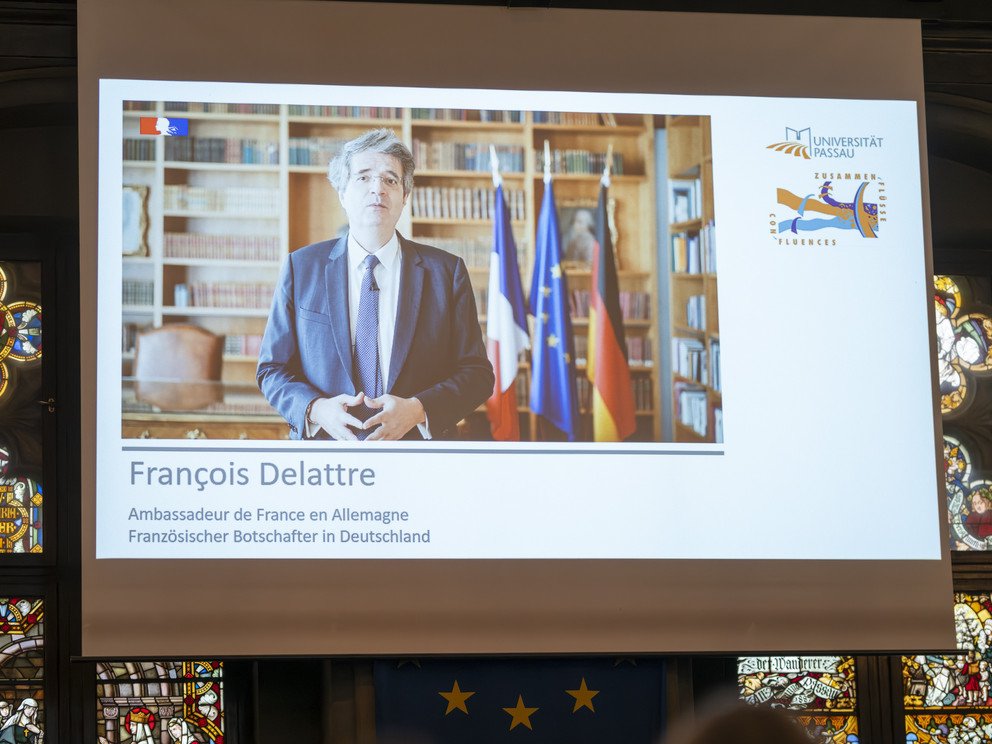 Es spricht der franz&ouml;sische Botschafter in Deutschland (Delattre).