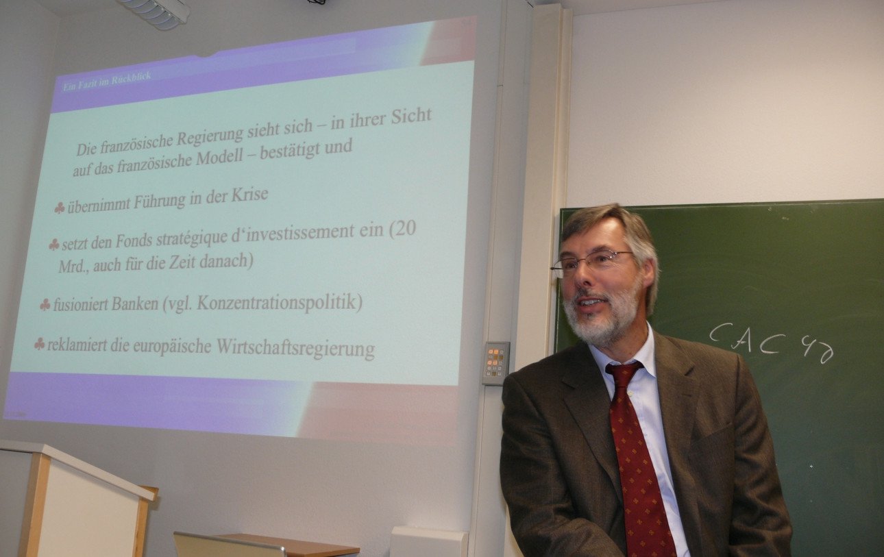 [Translate to Englisch:] Gastvortrag Prof. Dr. G&uuml;nther Ammon
