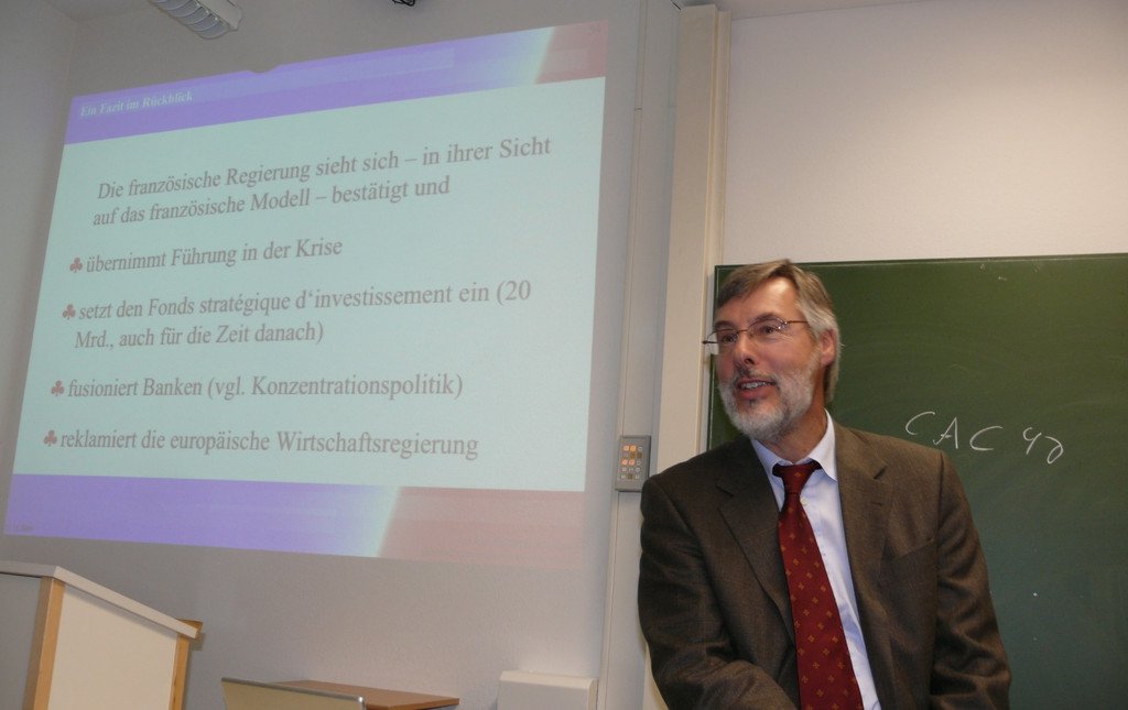 [Translate to Englisch:] Gastvortrag Prof. Dr. G&uuml;nther Ammon