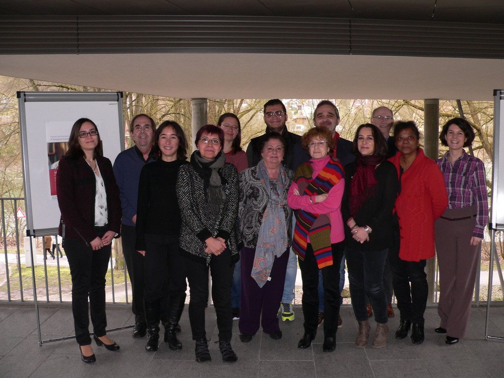 Atr&aacute;s (de la izquierda a la derecha): L. Garc&iacute;a-Manso, J. F. Garc&iacute;a Bascu&ntilde;ana, D. Omlor, S. Wilk, &Oacute;. H. Mej&iacute;a Blanco, &Iacute;. Amo Gonz&aacute;lez, F. Nieto; al frente: B. Coca M&eacute;ndez, &Aacute;. Santa, A. Piquer Desvaux, M. Gauthier-Dub&eacute;dat, C. Benestroff, M. Leuz