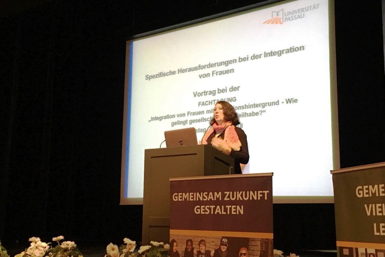 Impulsvortrag zur Integration von Frauen von Dr. Maletzky
