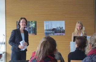 Diskussionsrunde nach dem Vortrag von Frau Teresa Lang