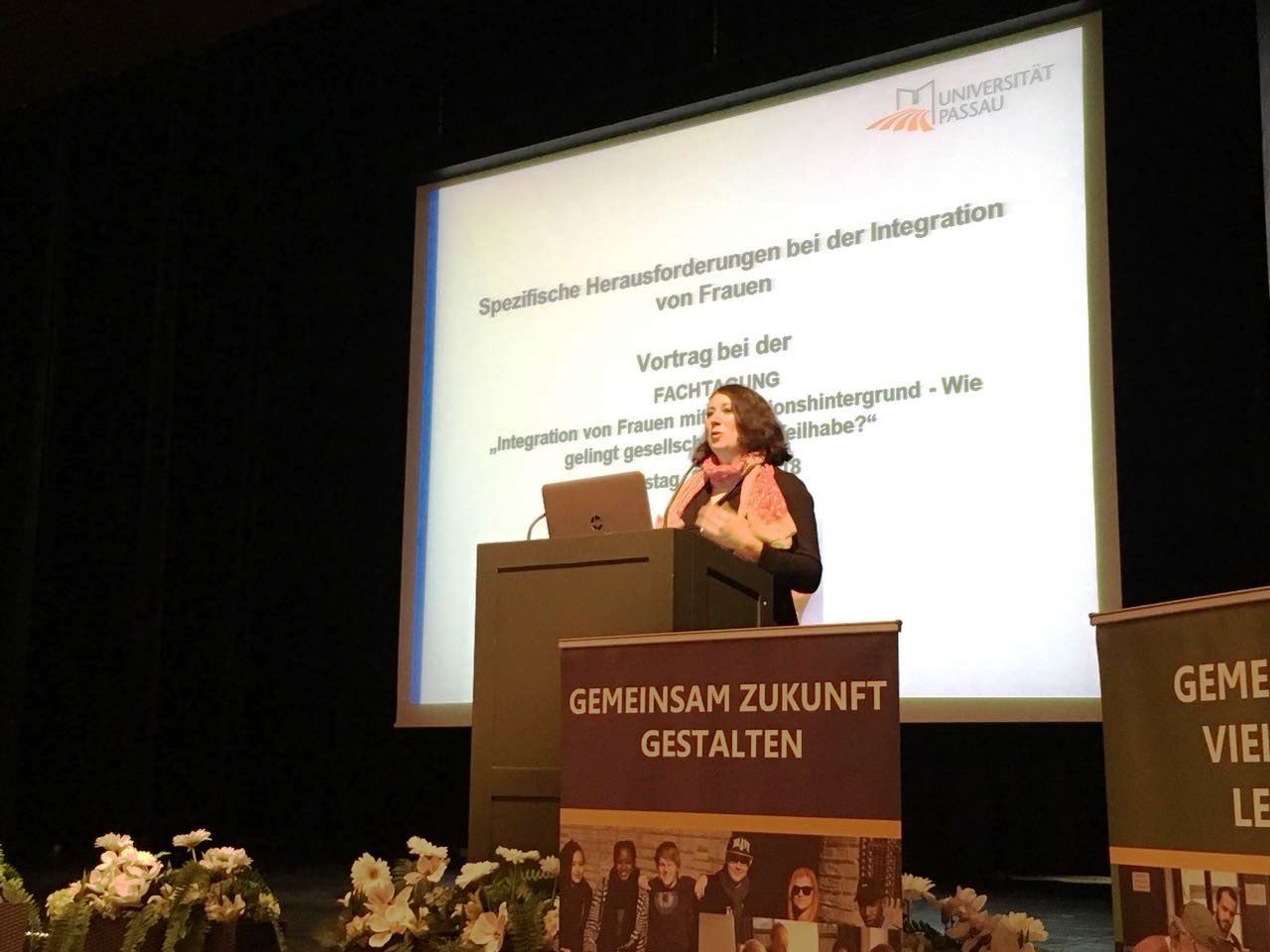 Impulsvortrag zur Integration von Frauen von Dr. Maletzky