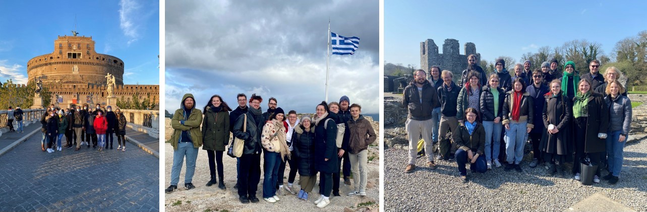 Fotos der Exkursionen nach Rom, Athen und Irland